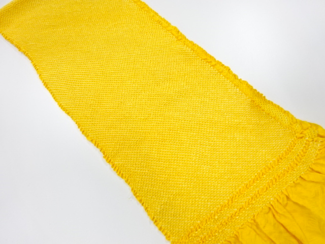 正絹　振袖用　絞り　帯揚げ